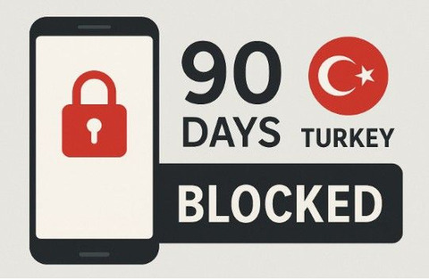 Блокировка телефона в Турции